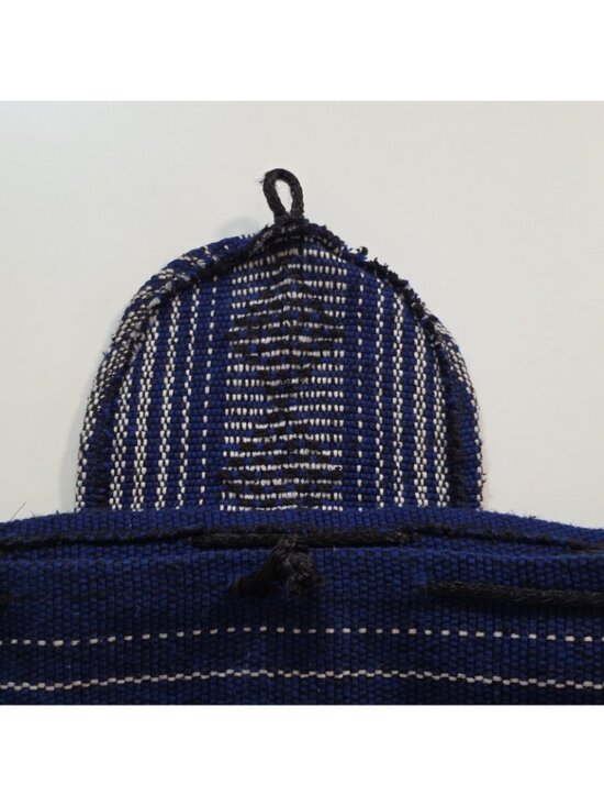 Vintage Toronto Maple Leafs Woven Baja Backpack Rucksack Drawstring Toggle Close main image 4